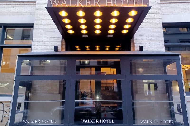 Hotel entrance