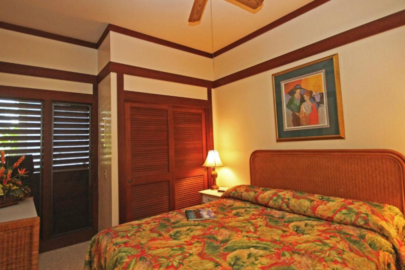 The bedroom in a bungalow
