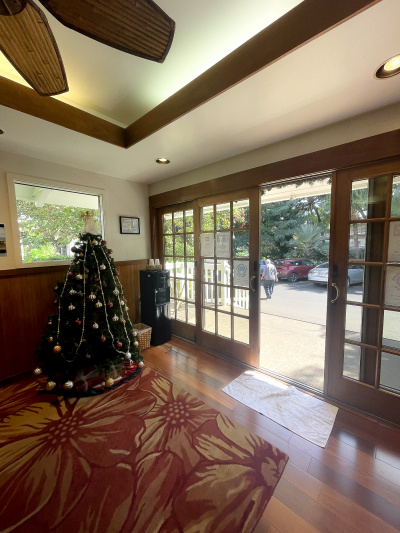 The lobby