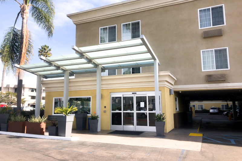 Lobby entrance