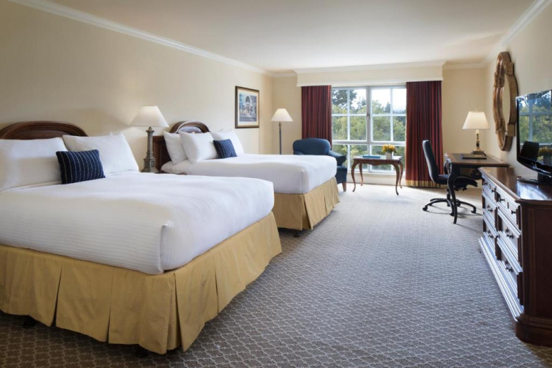 An accessible guest room