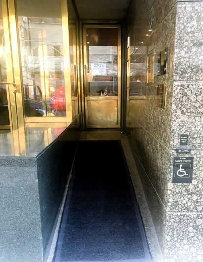 The Warwick Hotel entrance