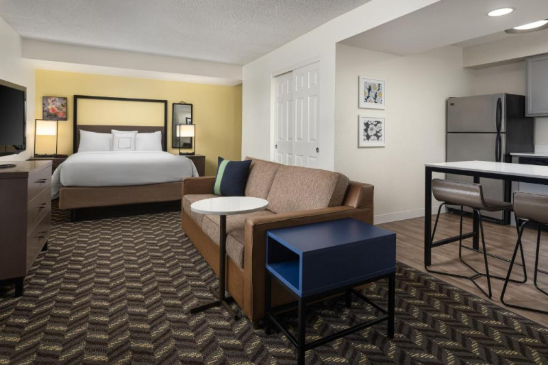 An accessible guest room