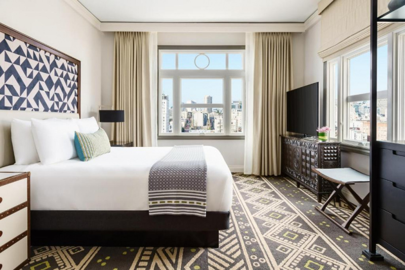 An accessible guest room