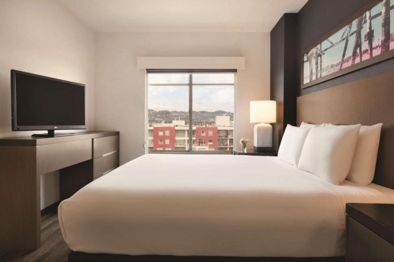 An accessible guest room