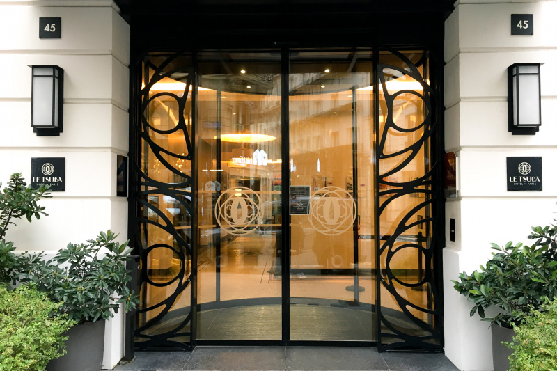 Hotel entrance