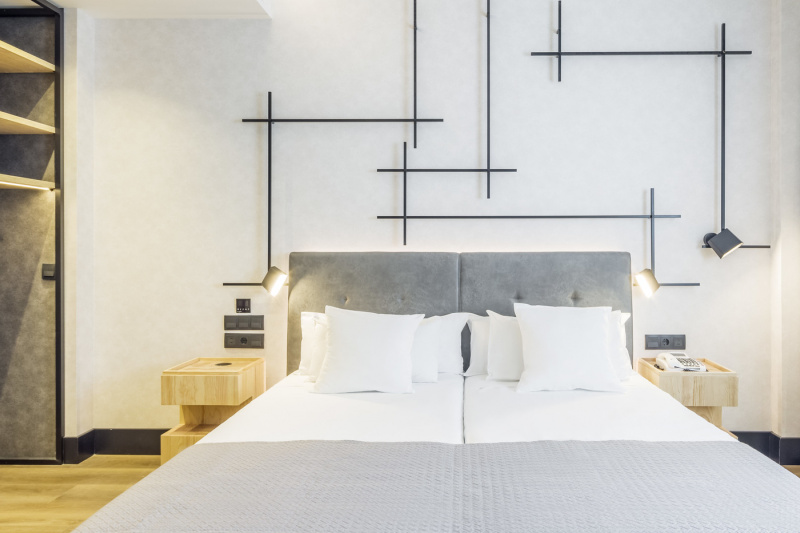 An accessible guest room