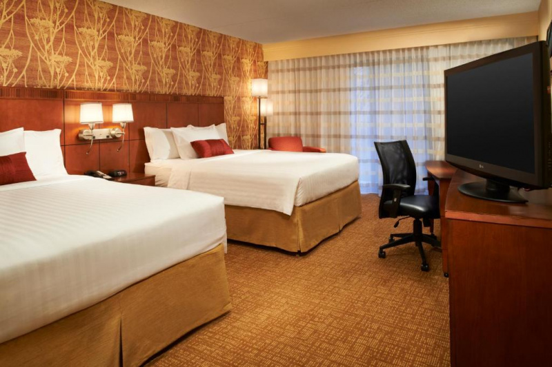 A guest room