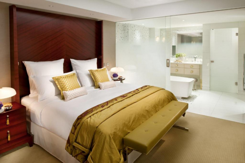 An accessible guest room