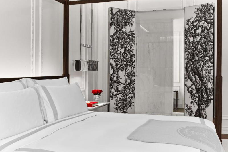 An accessible guest room