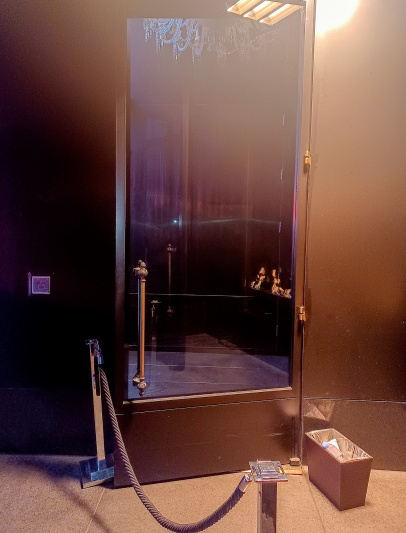 The hotel entrance