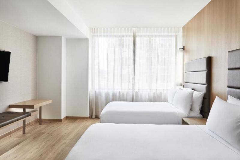 An accessible guest room