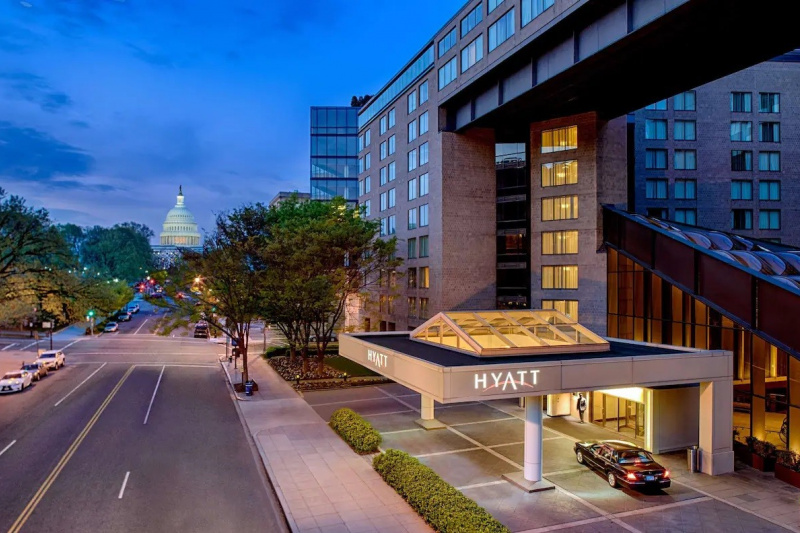 The Hyatt Regency Hotel