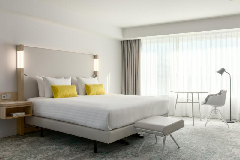 An accessible guest room