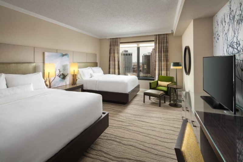 An accessible guest room