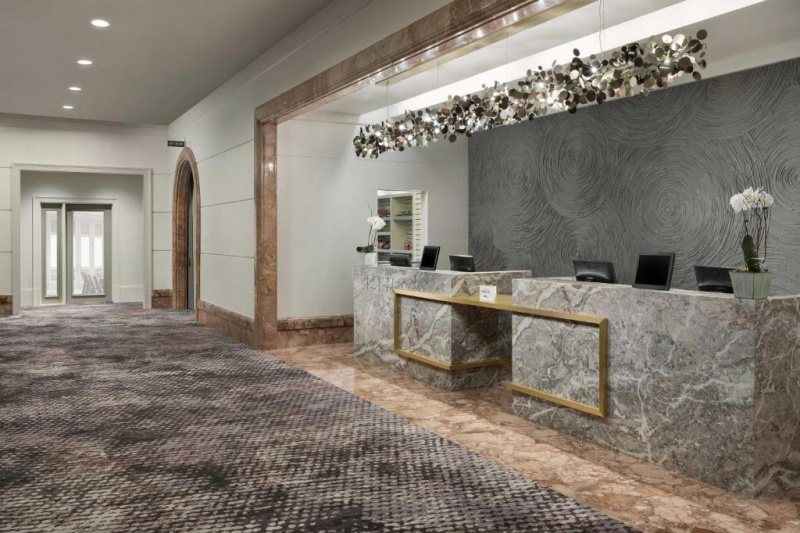 The lobby