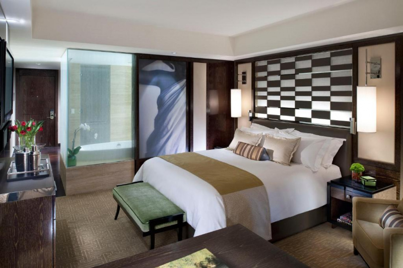 An accessible guest room