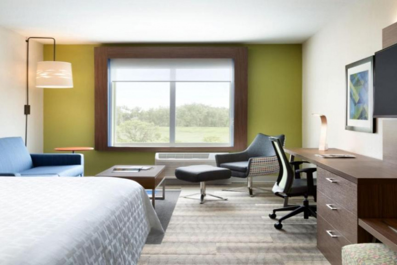 An accessible guest room