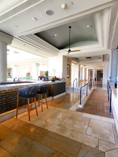 The lobby