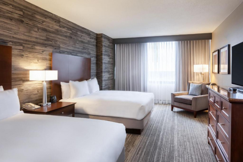 An accessible guest room