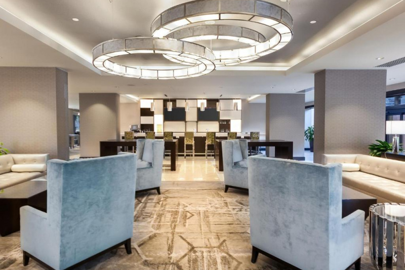 The lobby