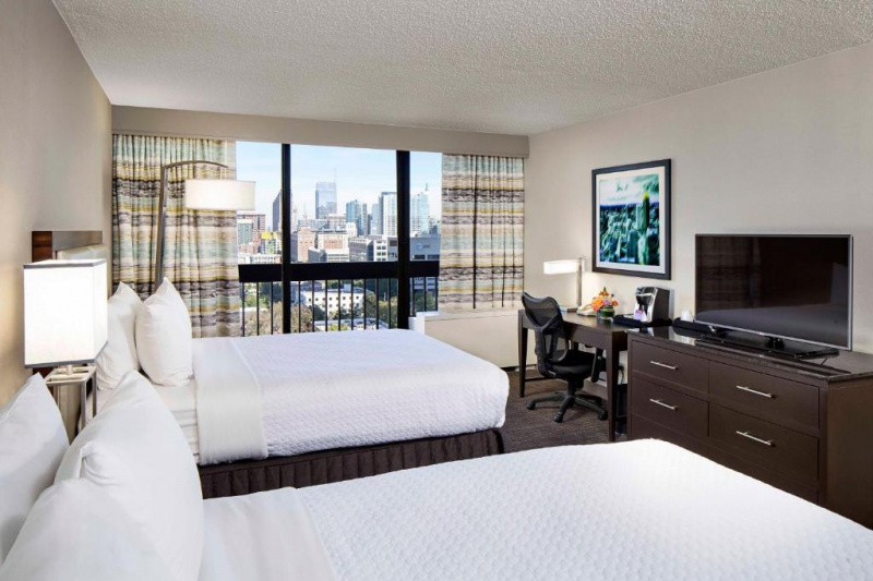 An accessible guest room