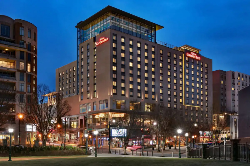 The hotel exterior