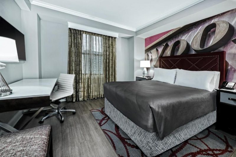 An accessible guest room