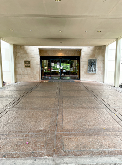 The Hotel Entrance