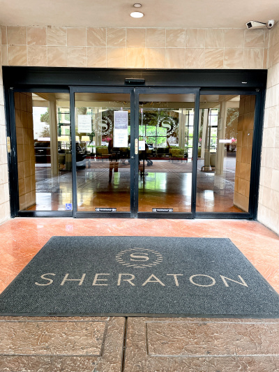 The Hotel Entrance