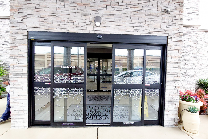 The Hotel Entrance