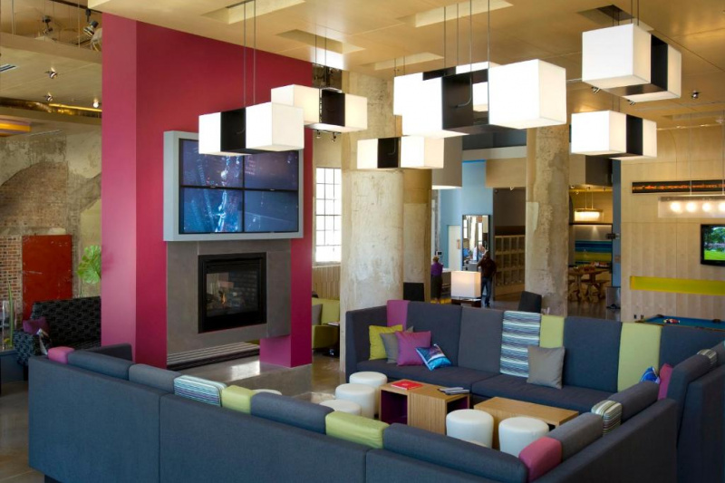 The Hotel Lobby