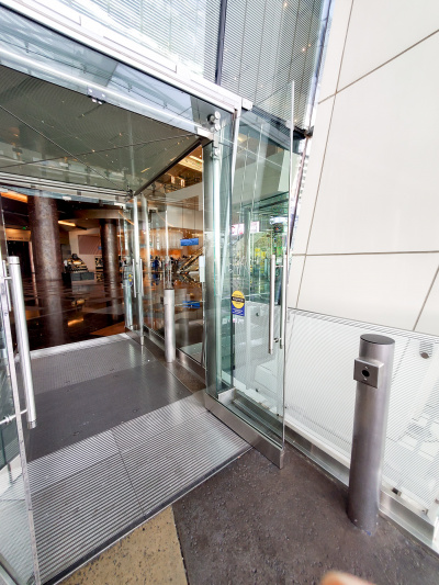 The Hotel Entrance