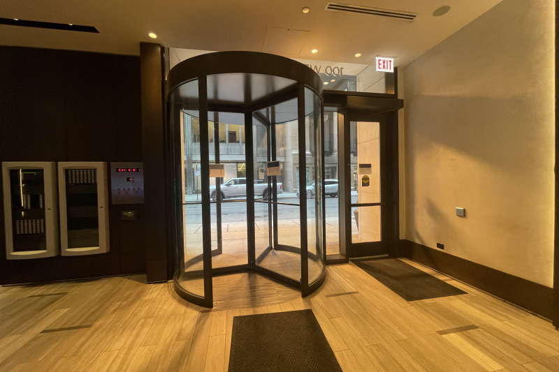 The Hotel Entrance