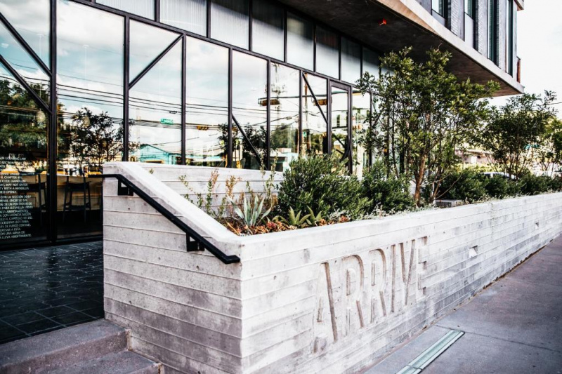 Hotel Entrance Steps