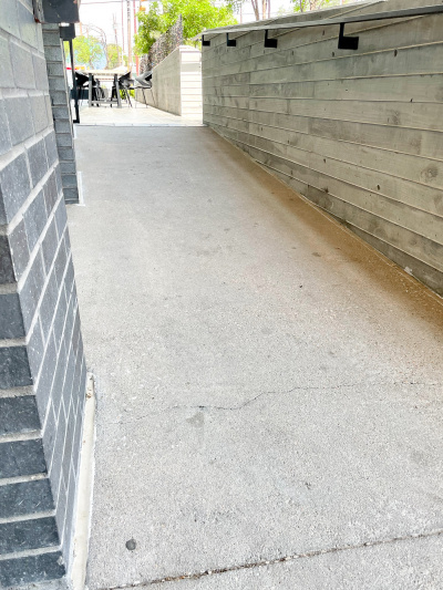 Hotel Entrance Ramp