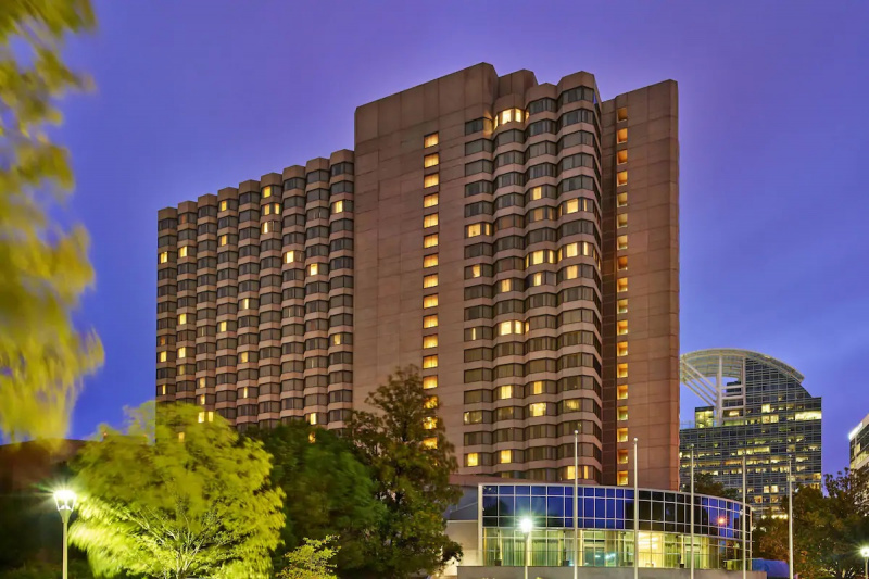 The Exterior of the Hotel
