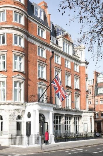 Exterior of the Cadogan Hotel