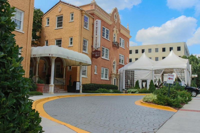 The Exterior of the Hotel