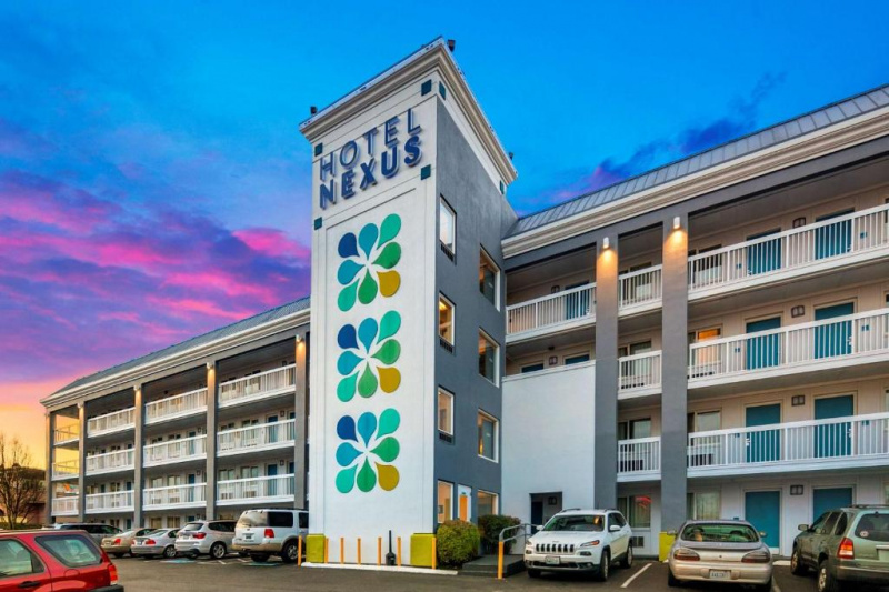 The Exterior of the Hotel