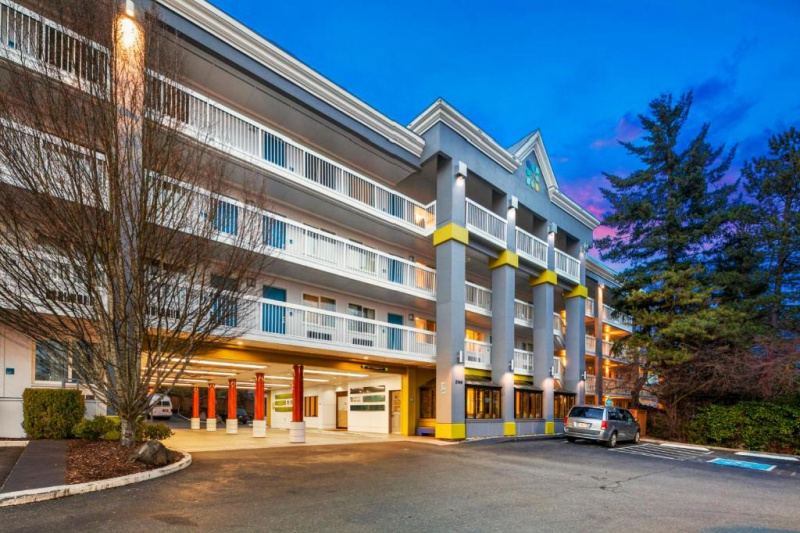 The Exterior of the Hotel