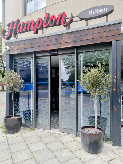 Hotel entrance