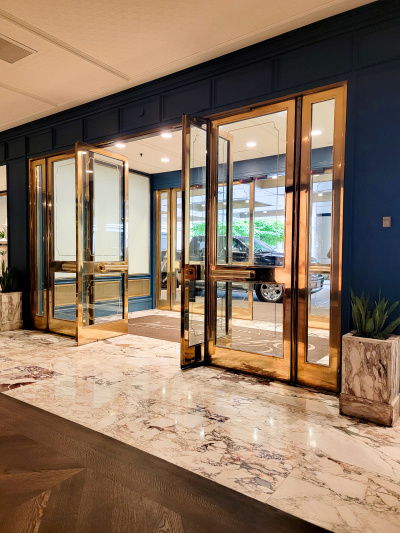 The Hotel Entrance