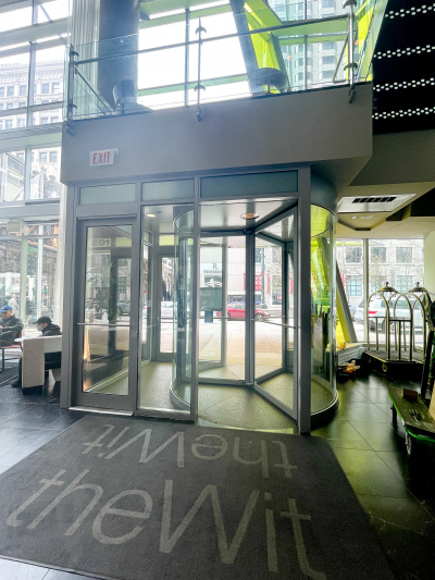 The Hotel Entrance