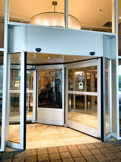 The Hotel Entrance