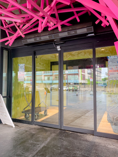 The Hotel Entrance