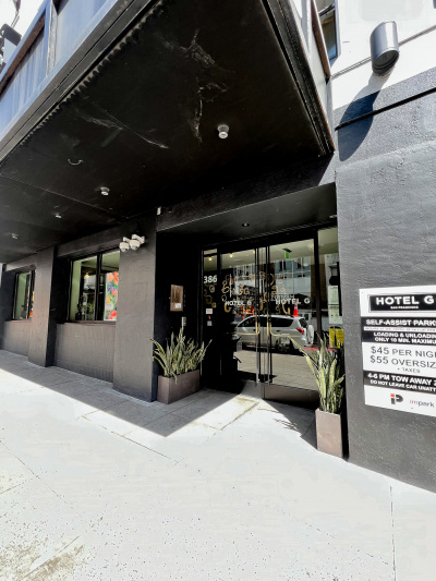 The Hotel Entrance