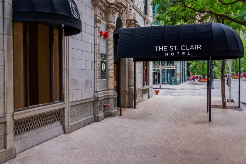 The Hotel Entrance