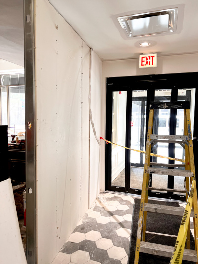 The Hotel Entrance