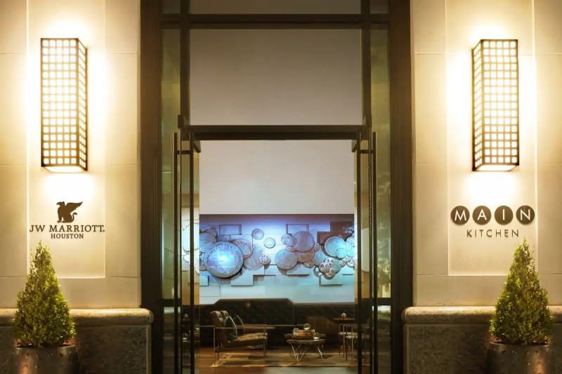 The Hotel Entrance